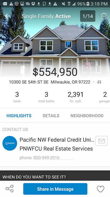 PNWFCU Real Estate Services Schermafbeelding 2
