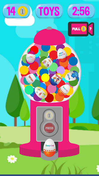 Surprise Eggs Vending Machine Mod Tangkapan skrin 3