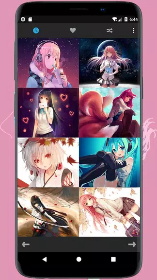 Beauty Anime Girls Wallpapers स्क्रीनशॉट 1