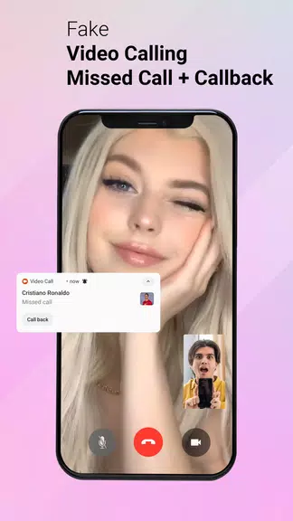 Fake video call - Prank call ဖန်သားပြင်ဓာတ်ပုံ 1