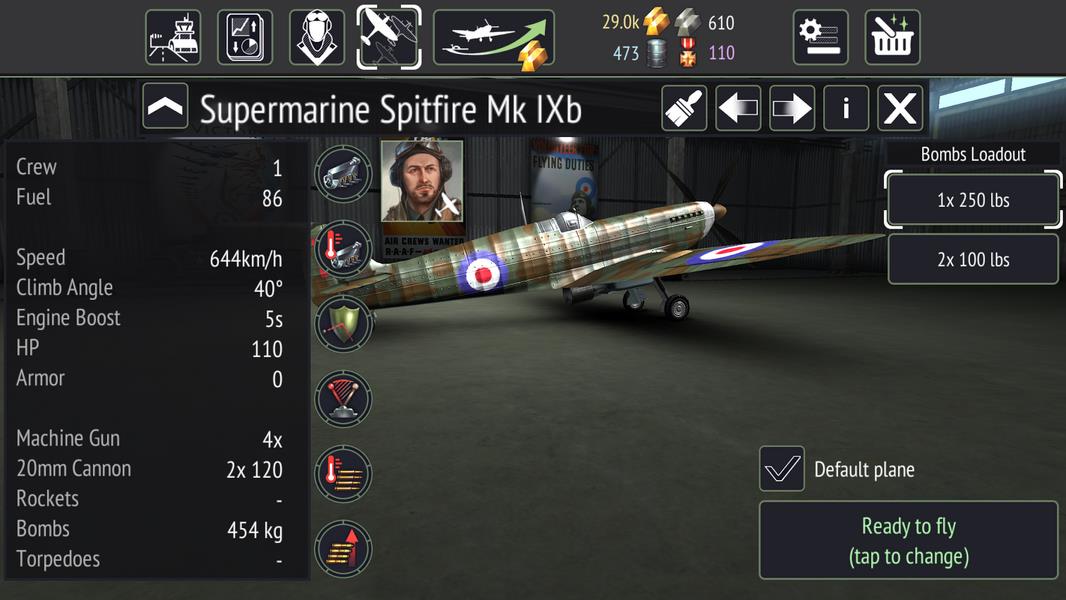 Warplanes: WW2 Dogfight應用截圖第1張