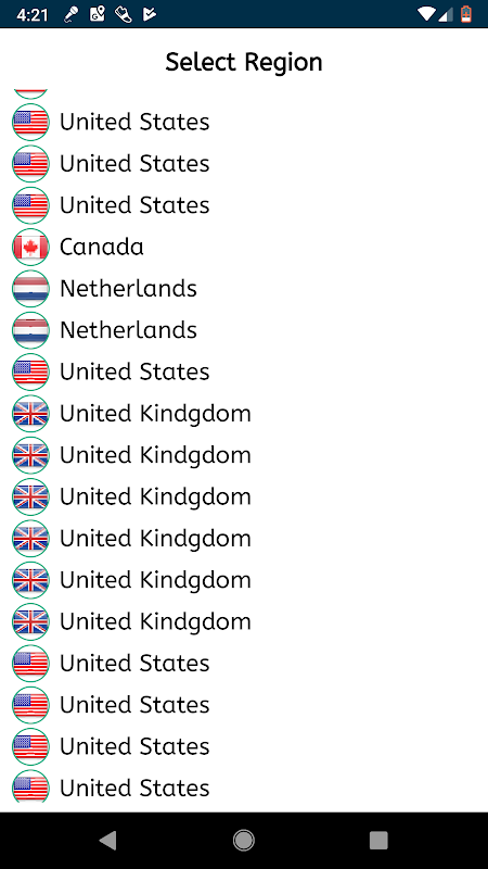 Delta VPN : Secure VPN Proxy : VPN UK, IRAN, USA 스크린샷 2