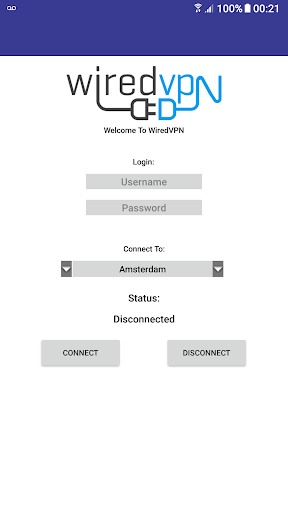 Wired VPN Client Screenshot 1