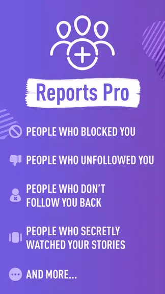 Reports Pro for Instagram 스크린샷 1