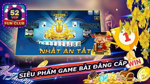 52Vip FunClub Online, Game danh bai doi thuong Captura de tela 1