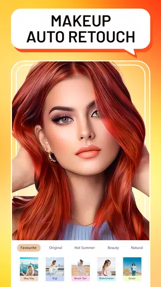 Schermata YuFace: Makeup Cam, Face App 1