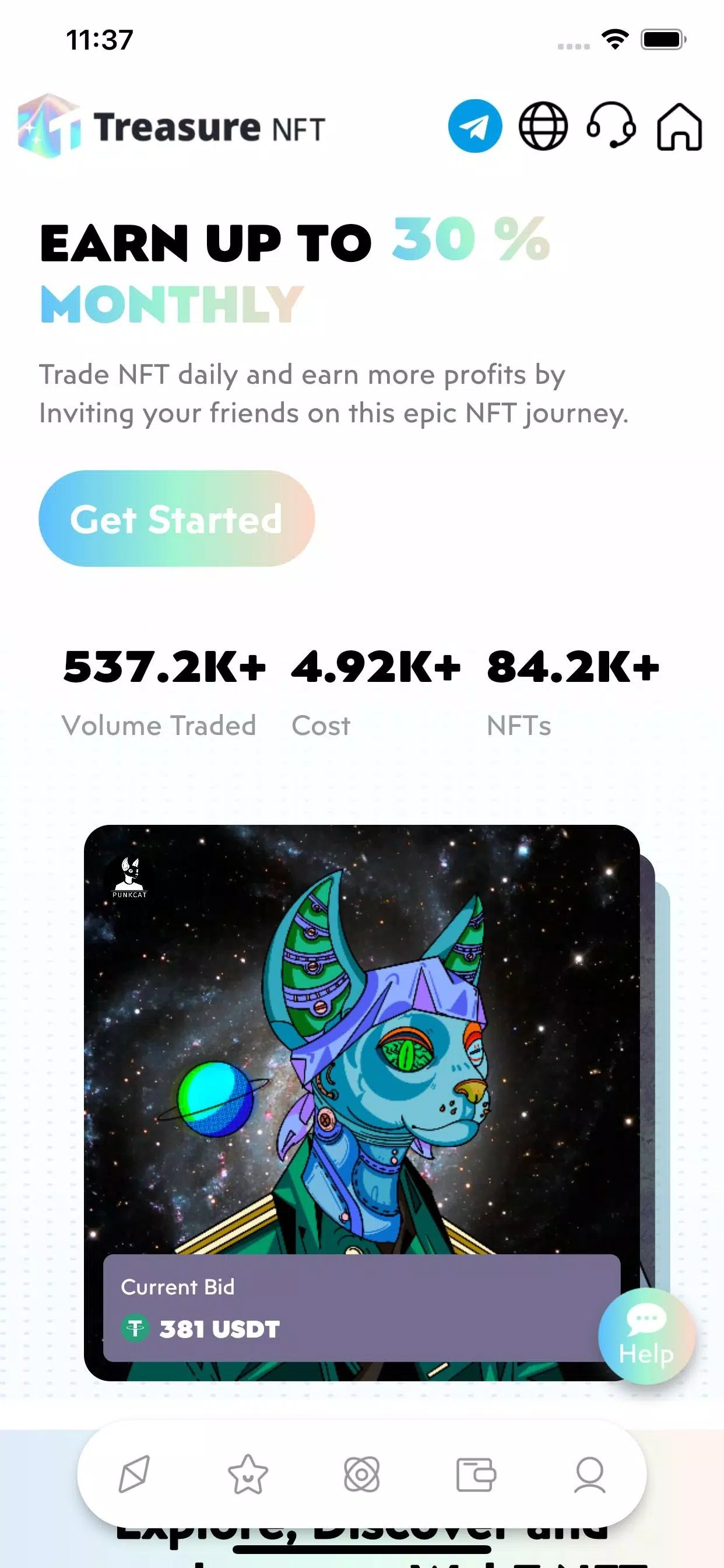 TreasureNFT應用截圖第1張