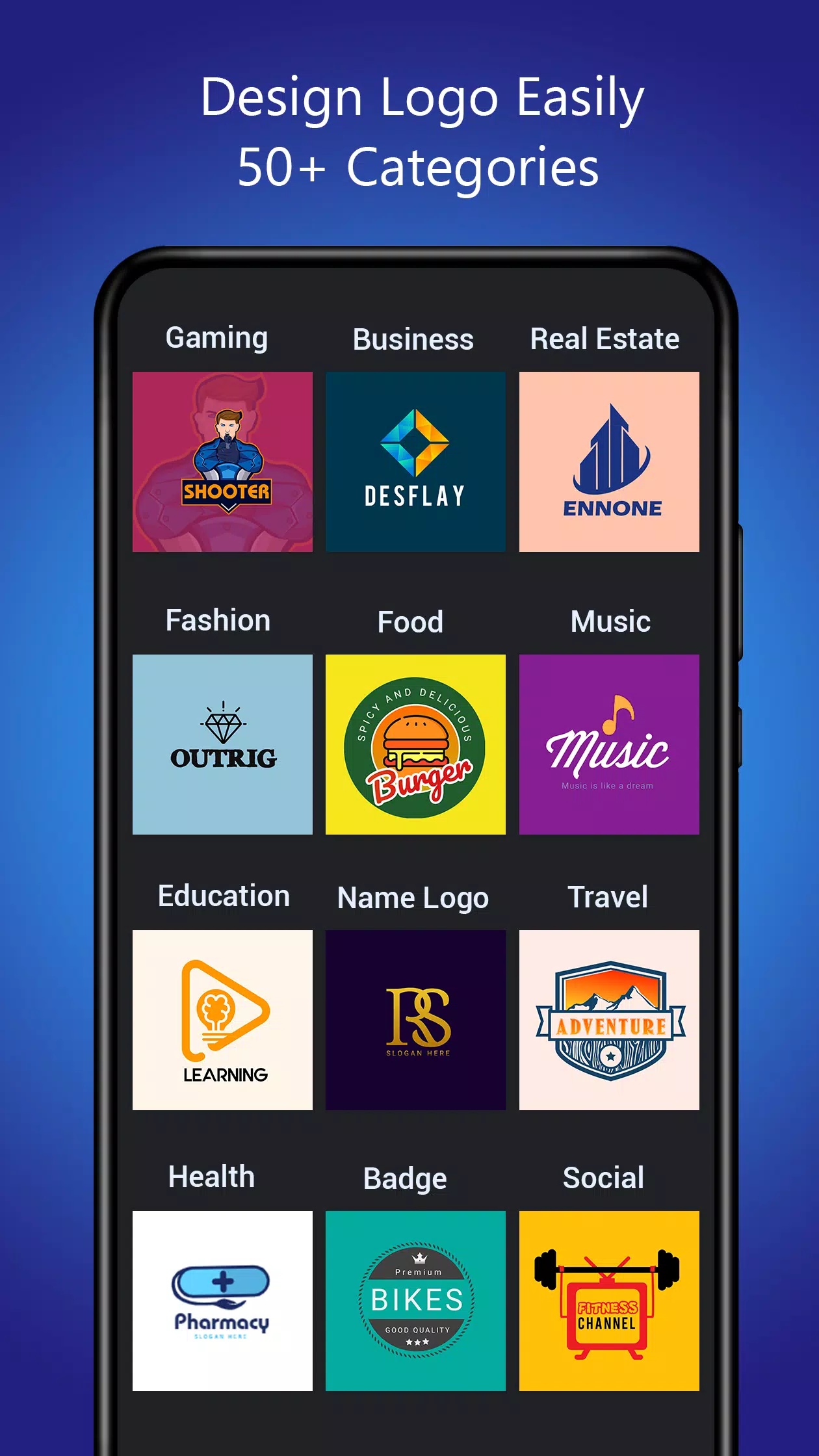 Logo maker Design Logo creator Screenshot 2