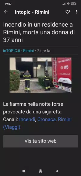 Rimini Notizie Captura de tela 3