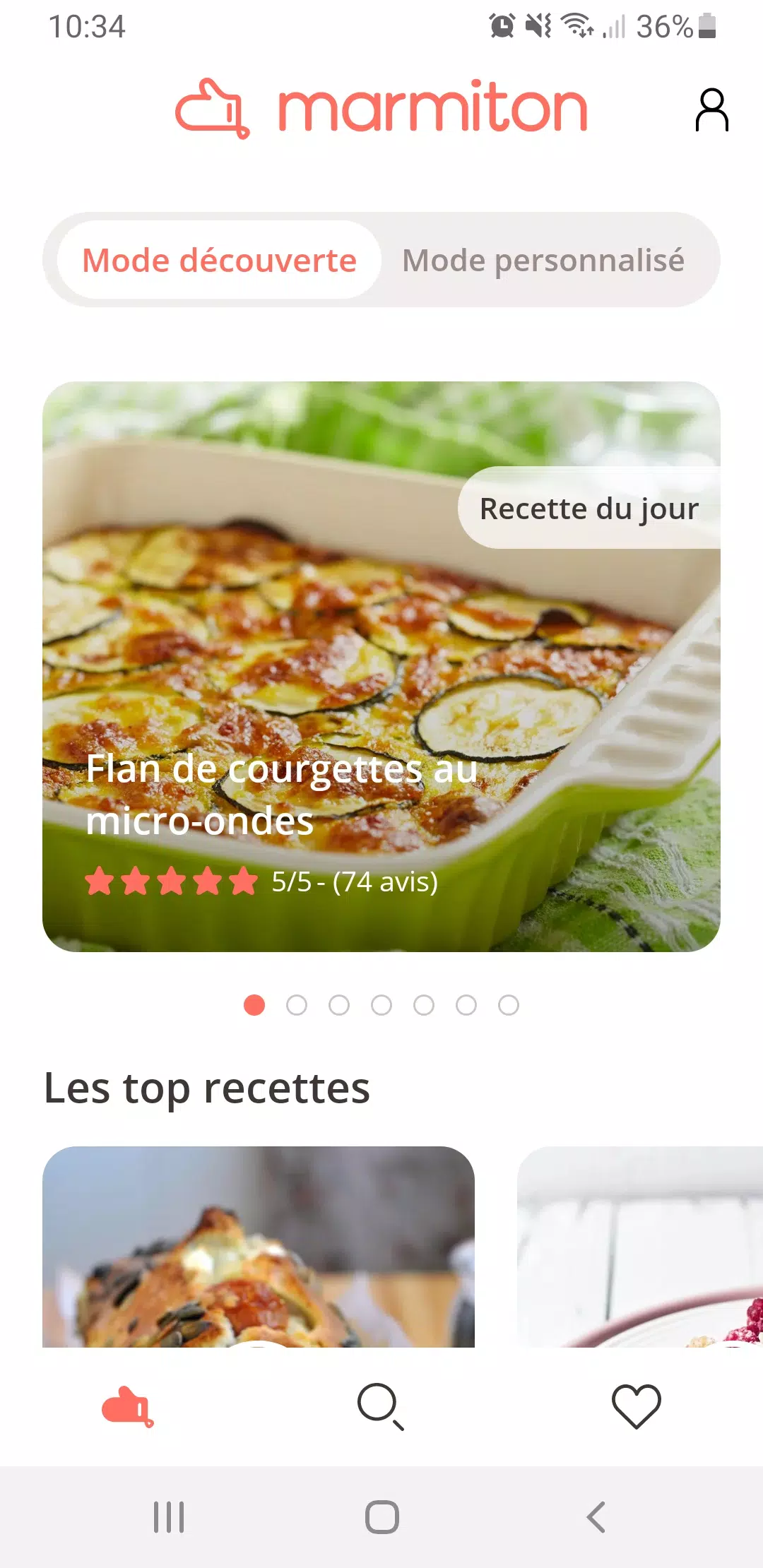 Marmiton, recettes de cuisine Screenshot 2