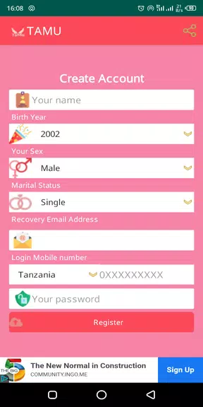 TAMU: Dating & Flirts应用截图第2张