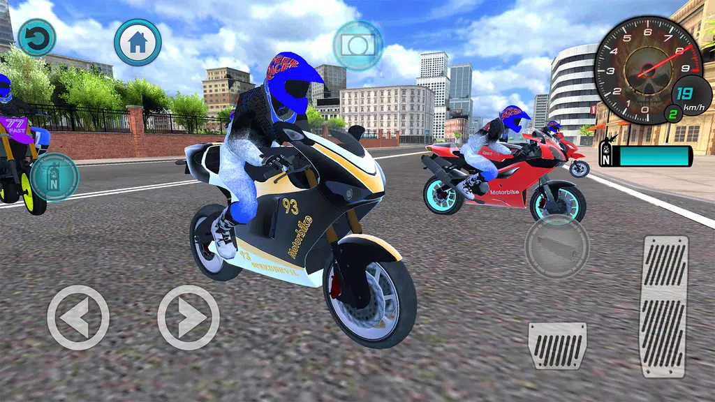 Real Moto Bike City Racing Скриншот 1