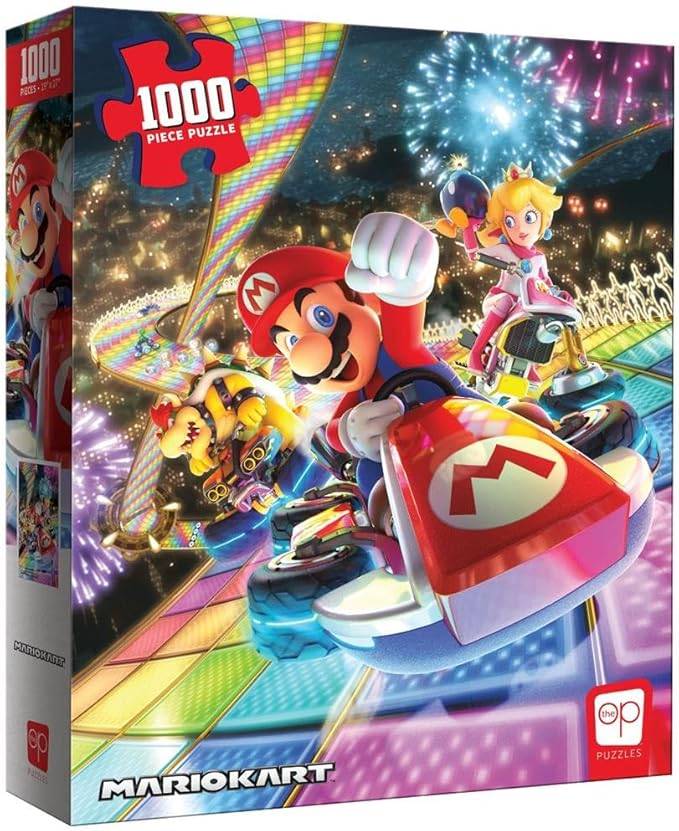 Mario Kart “Rainbow Road” 1,000 Piece Jigsaw Puzzle
