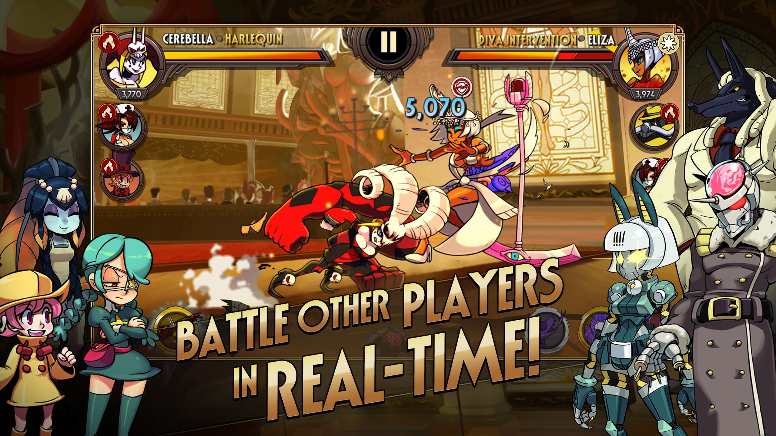 Skullgirls: Kampf + RPG Screenshot 2