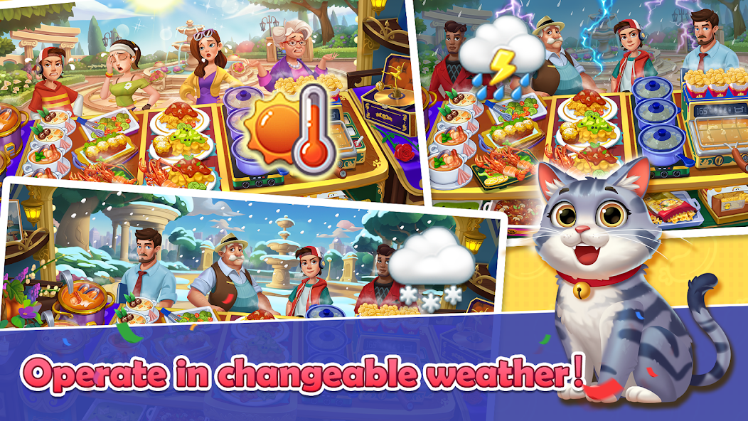 Rita’s Food Truck:Cooking Game Mod应用截图第4张