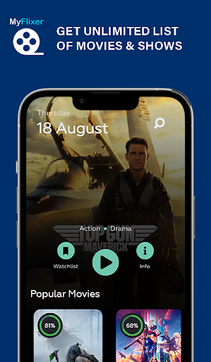 MyFlixer Movie & TV Shows Screenshot 1