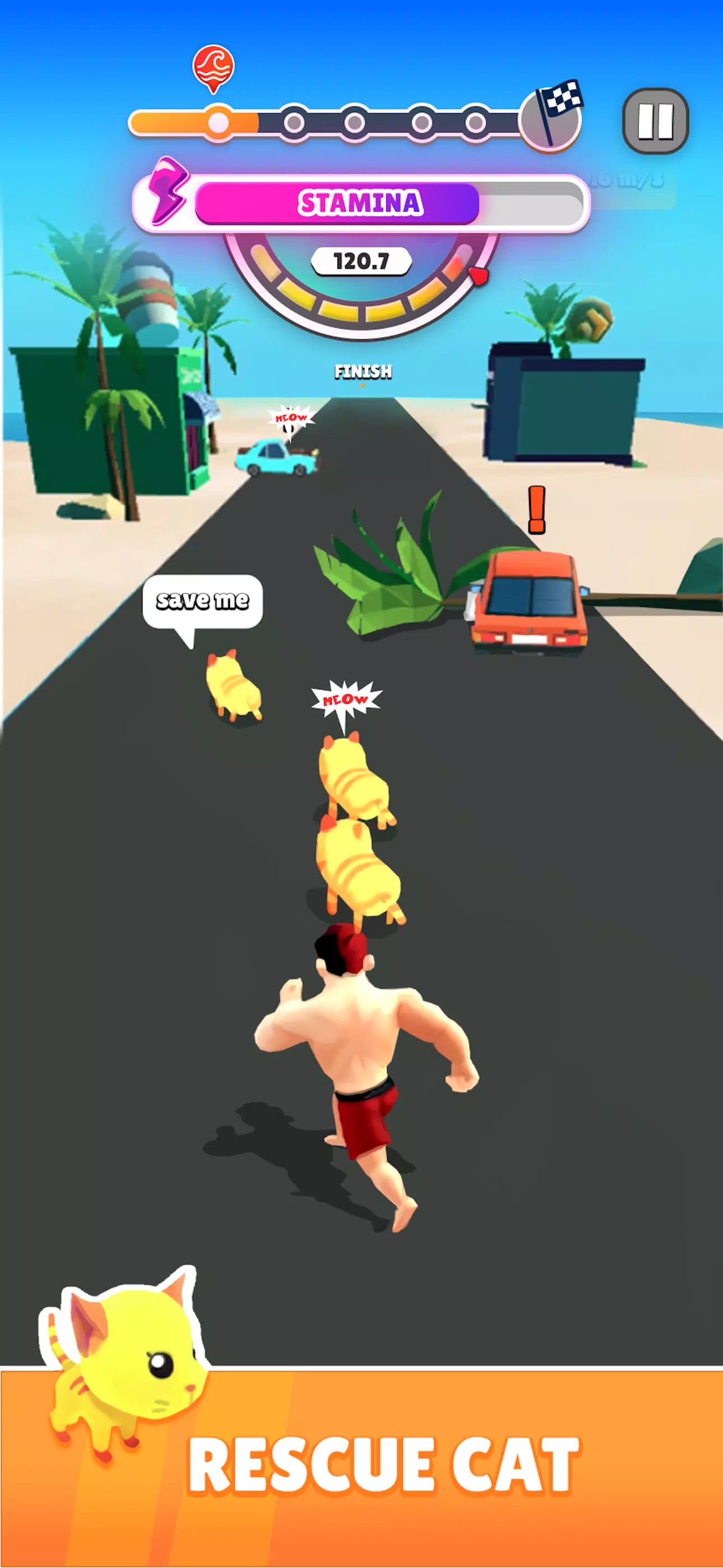 Rescue Run: Save the Cats应用截图第3张