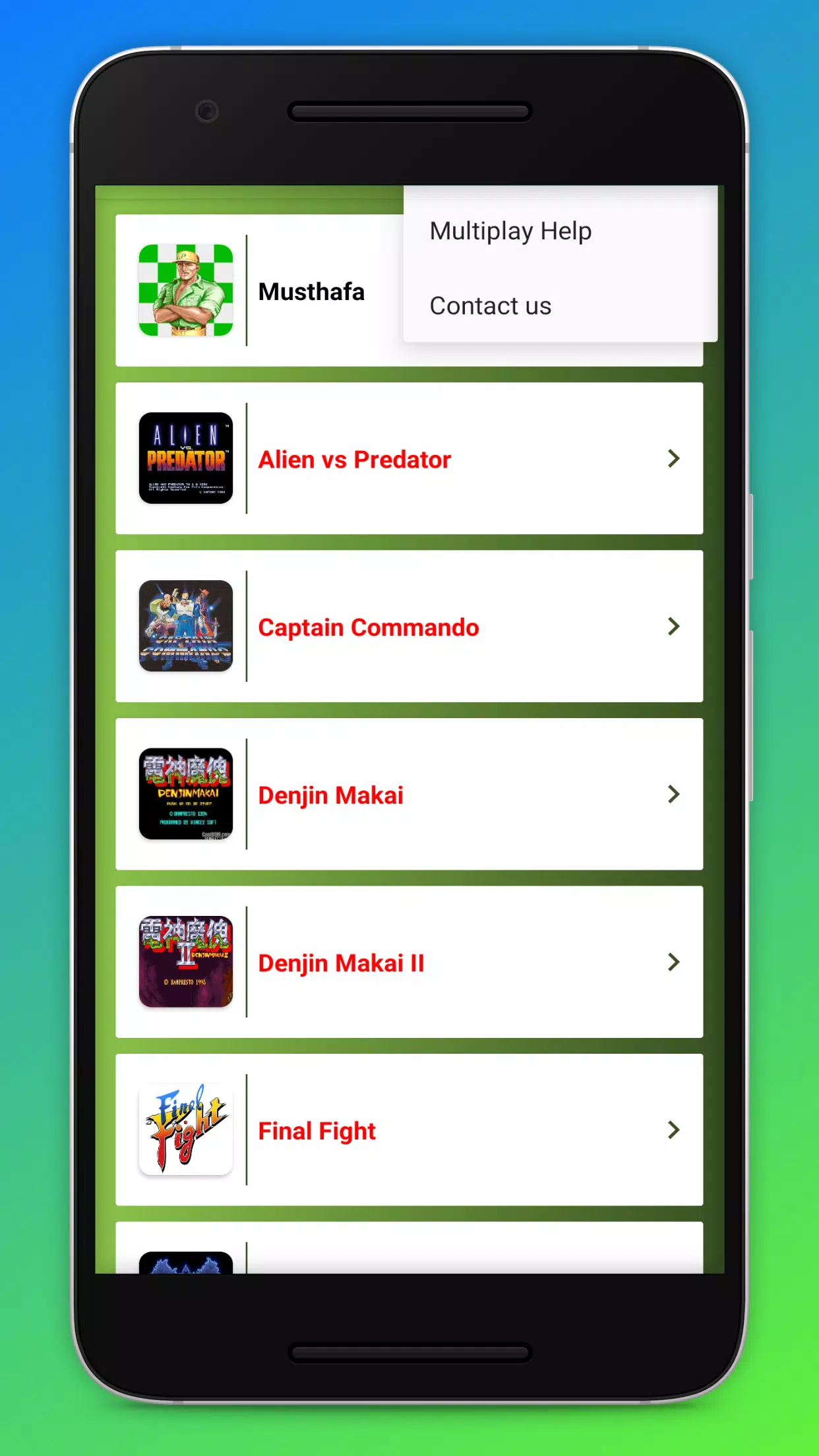 Classic Games - Arcade Emulato ဖန်သားပြင်ဓာတ်ပုံ 4