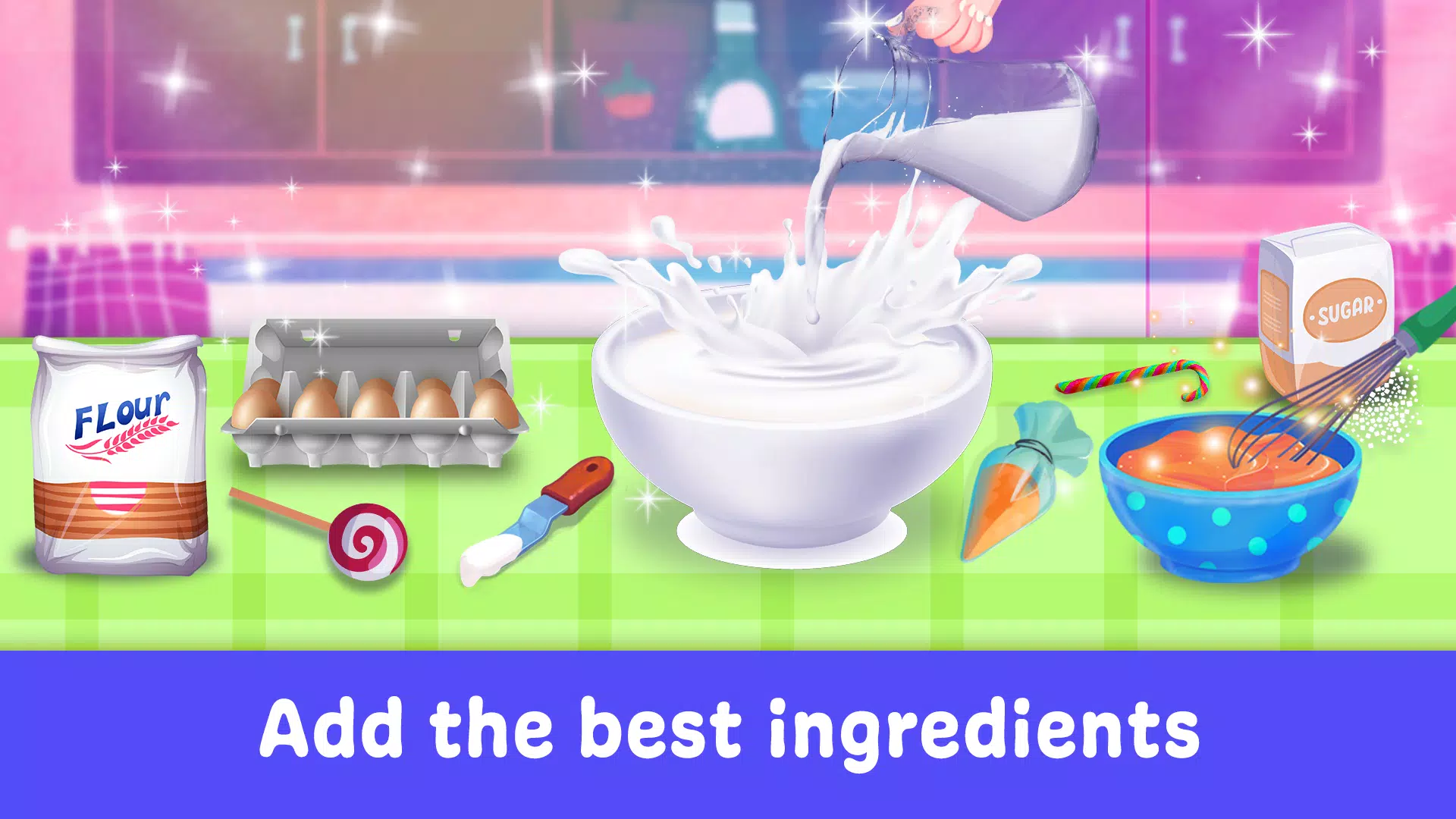 Cake Maker Games for Girls Captura de pantalla 2
