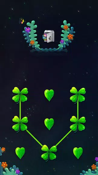 AppLock Theme Lucky Clover スクリーンショット 1