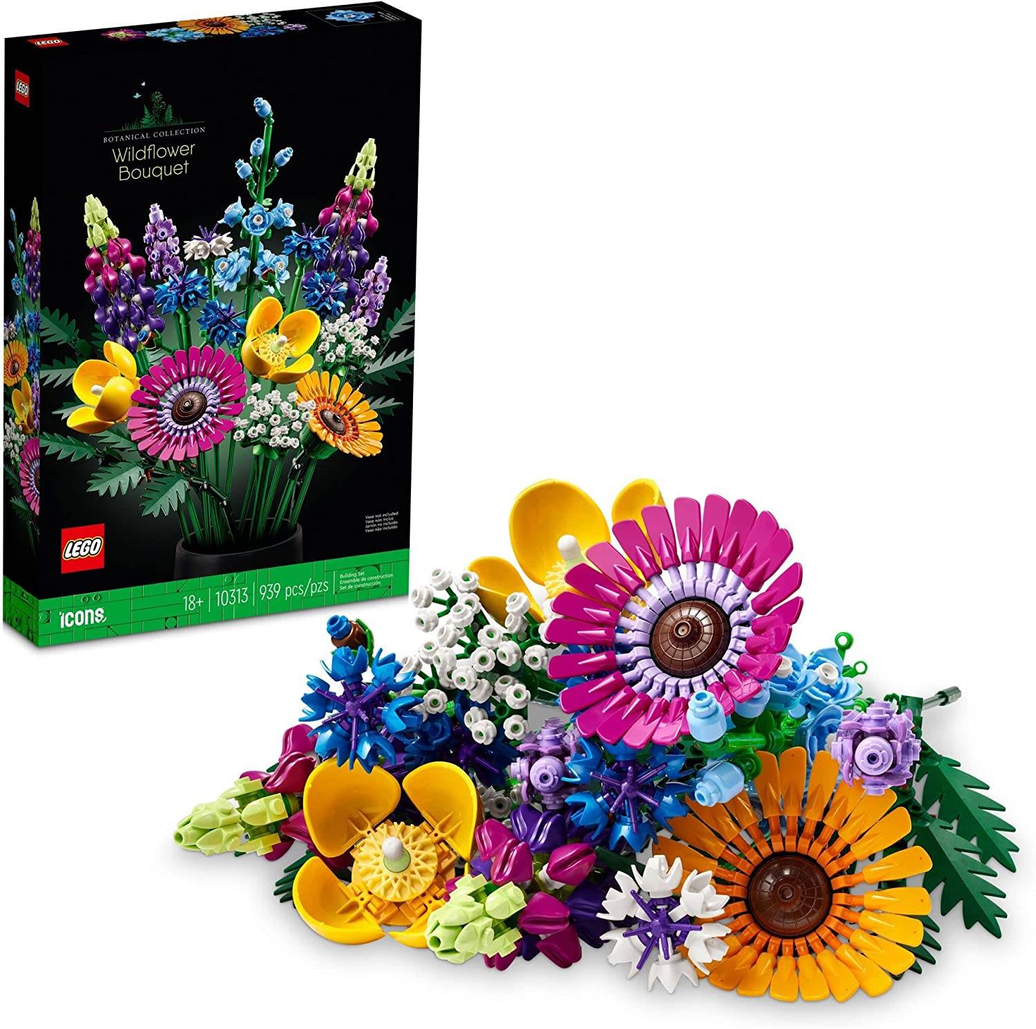 LEGO Botanicals Artificial Wildflower Bouquet 10313