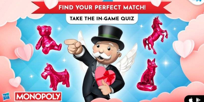 Monopoly Unveils Valentine's Day Update: New House Rules and Quiz Added