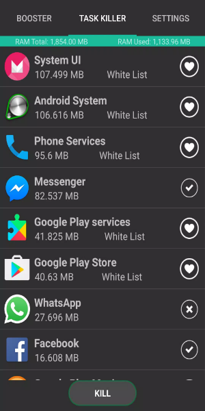 RAM Booster eXtreme Speed Tangkapan skrin 2