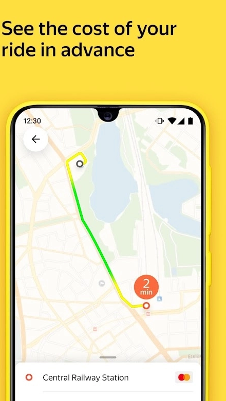Yandex Go: taxi and delivery スクリーンショット 3