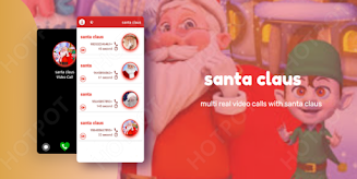 (Santa claus - video call with Schermafbeelding 3