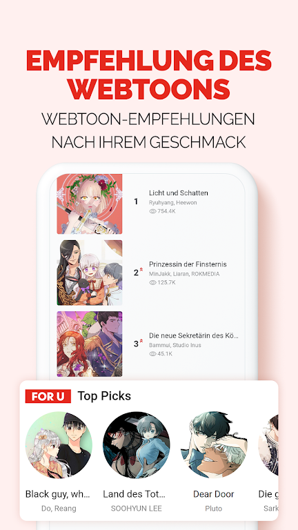 Schermata DELITOON DE - Manga & Comics 1