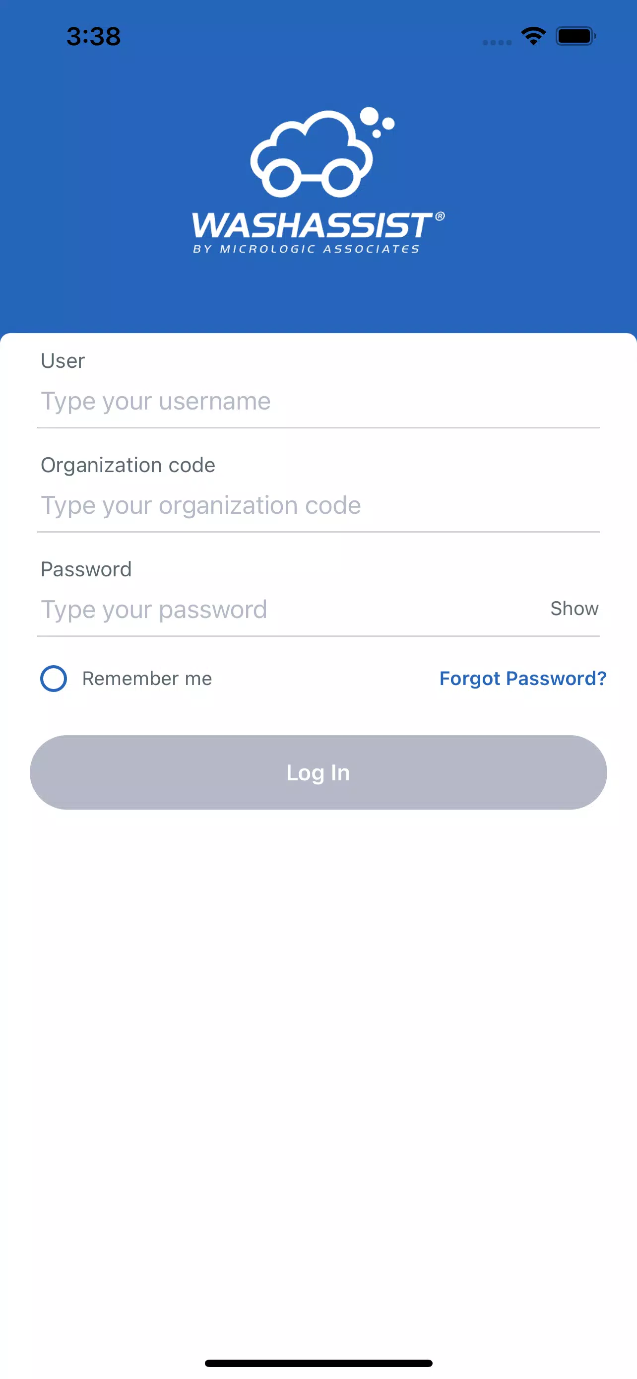 WashAssist Dashboard স্ক্রিনশট 3