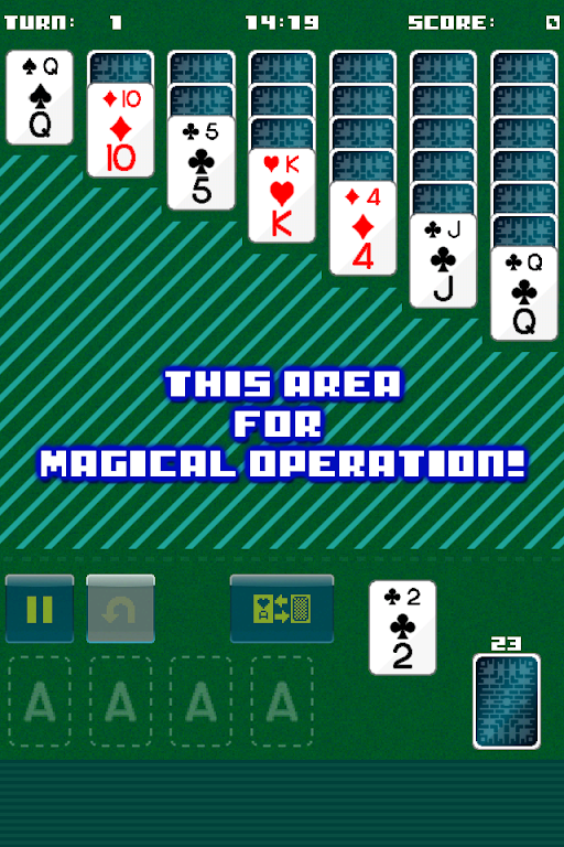 Wizard’s Solitaire Klondike 스크린샷 2