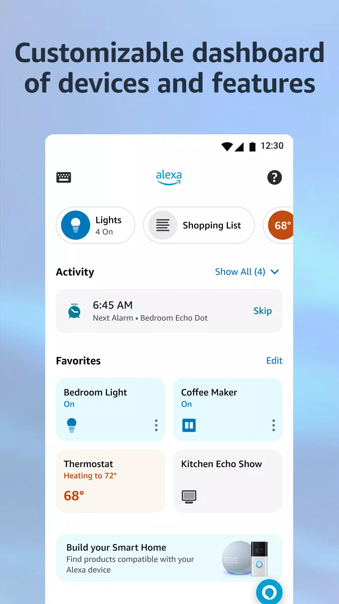 Amazon Alexa Schermafbeelding 1