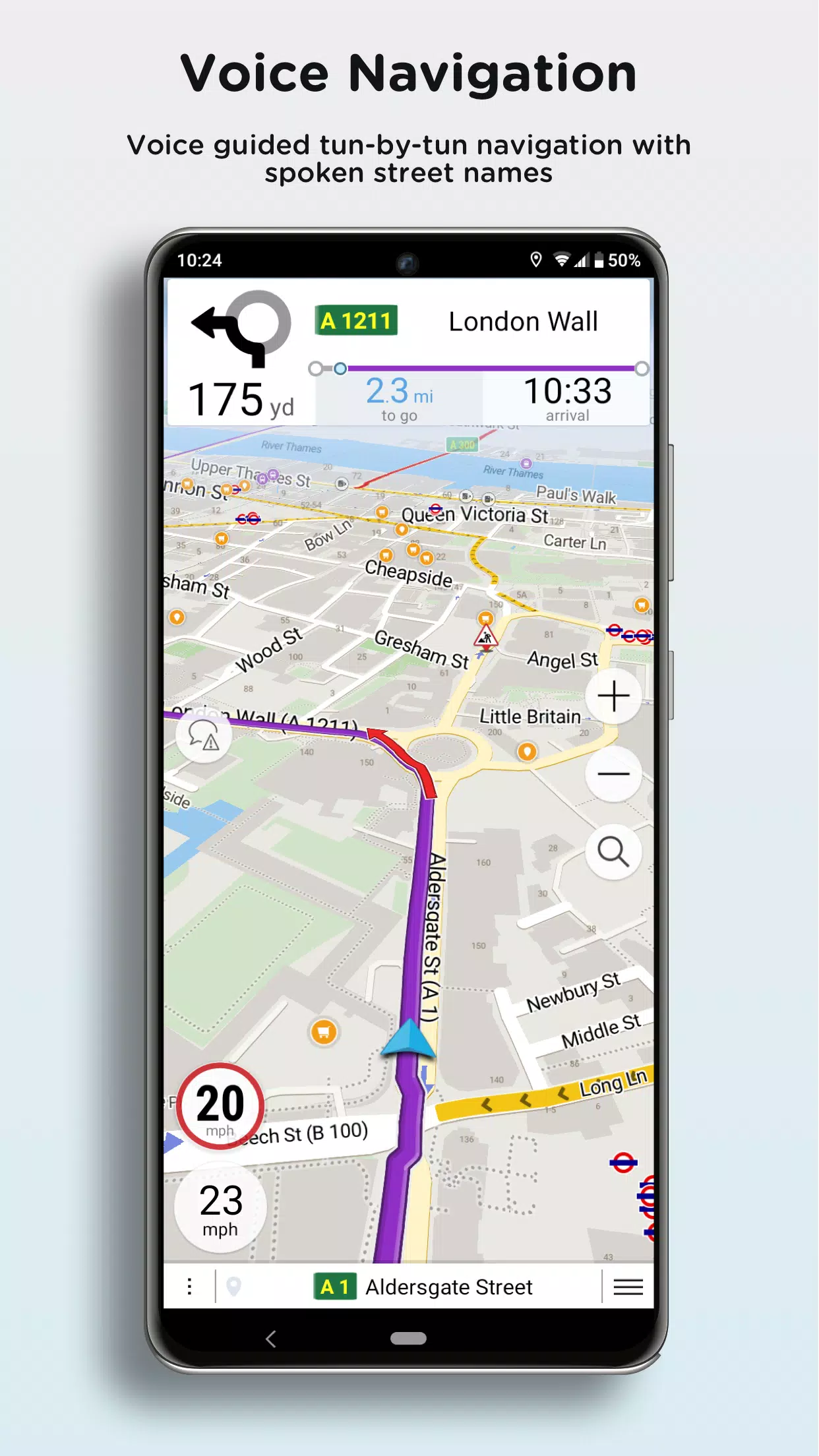 Navmii GPS 世界 (Navfree)应用截图第3张
