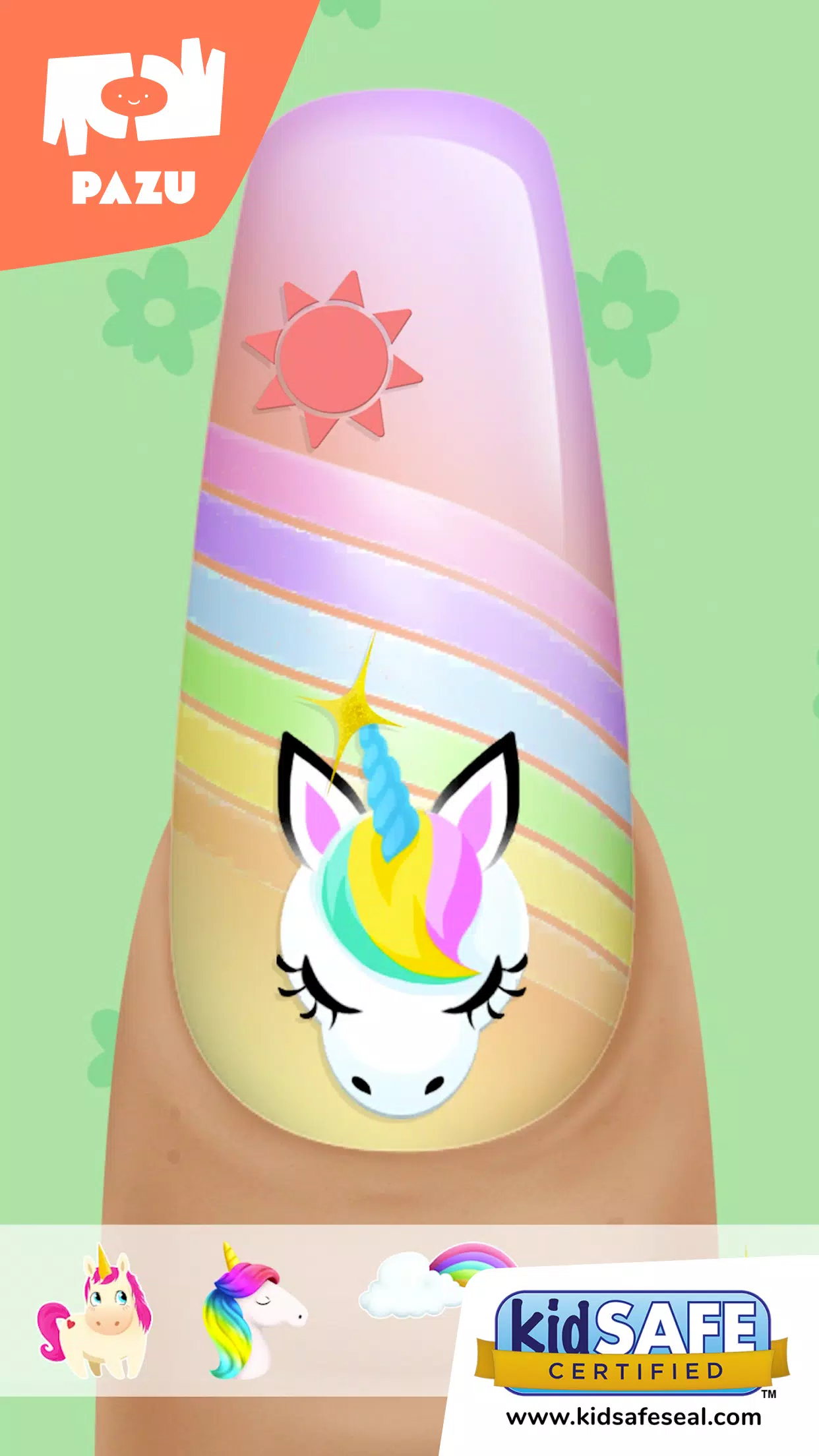 Girls Nail Salon - Kids Games Screenshot 1