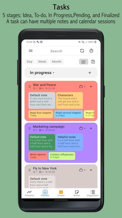 Journal it! - Bullet, Planner Tangkapan skrin 3
