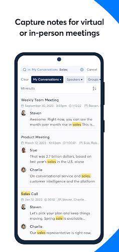 Otter: Transcribe Voice Notes Capture d'écran 4