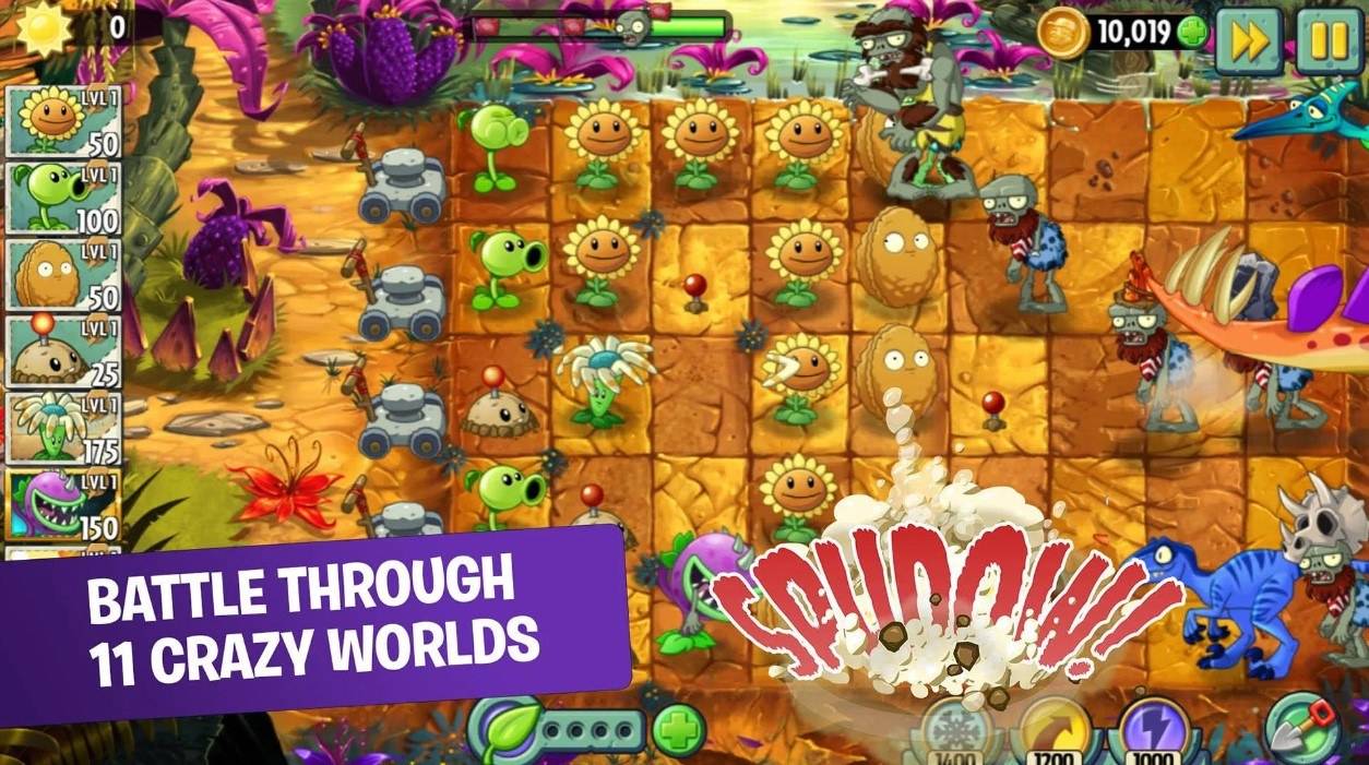使用 BlueStacks 在電腦上暢玩《植物大戰殭屍 2》