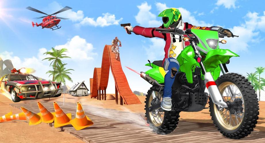Gangster Bike: Real Race Game Captura de pantalla 4