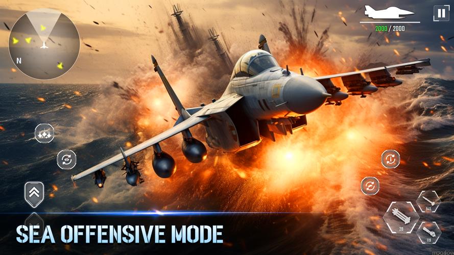 Schermata Aircraft Strike: Jet Fighter 2
