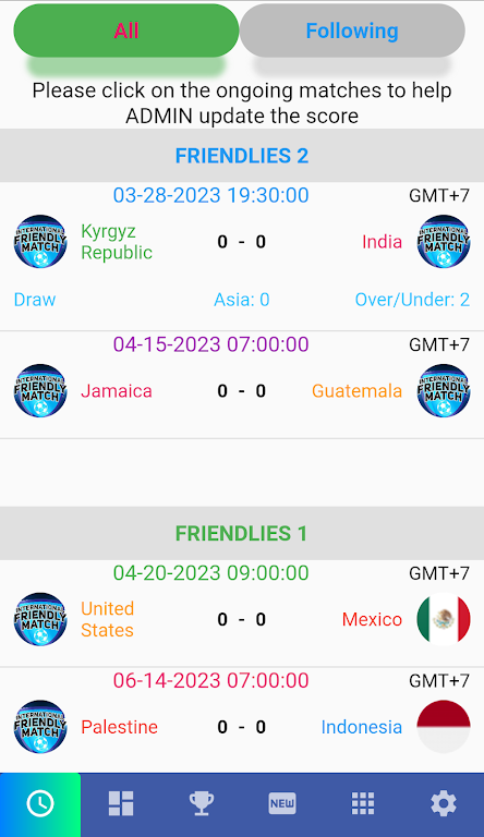 Friendly Matches 2024 Captura de tela 1