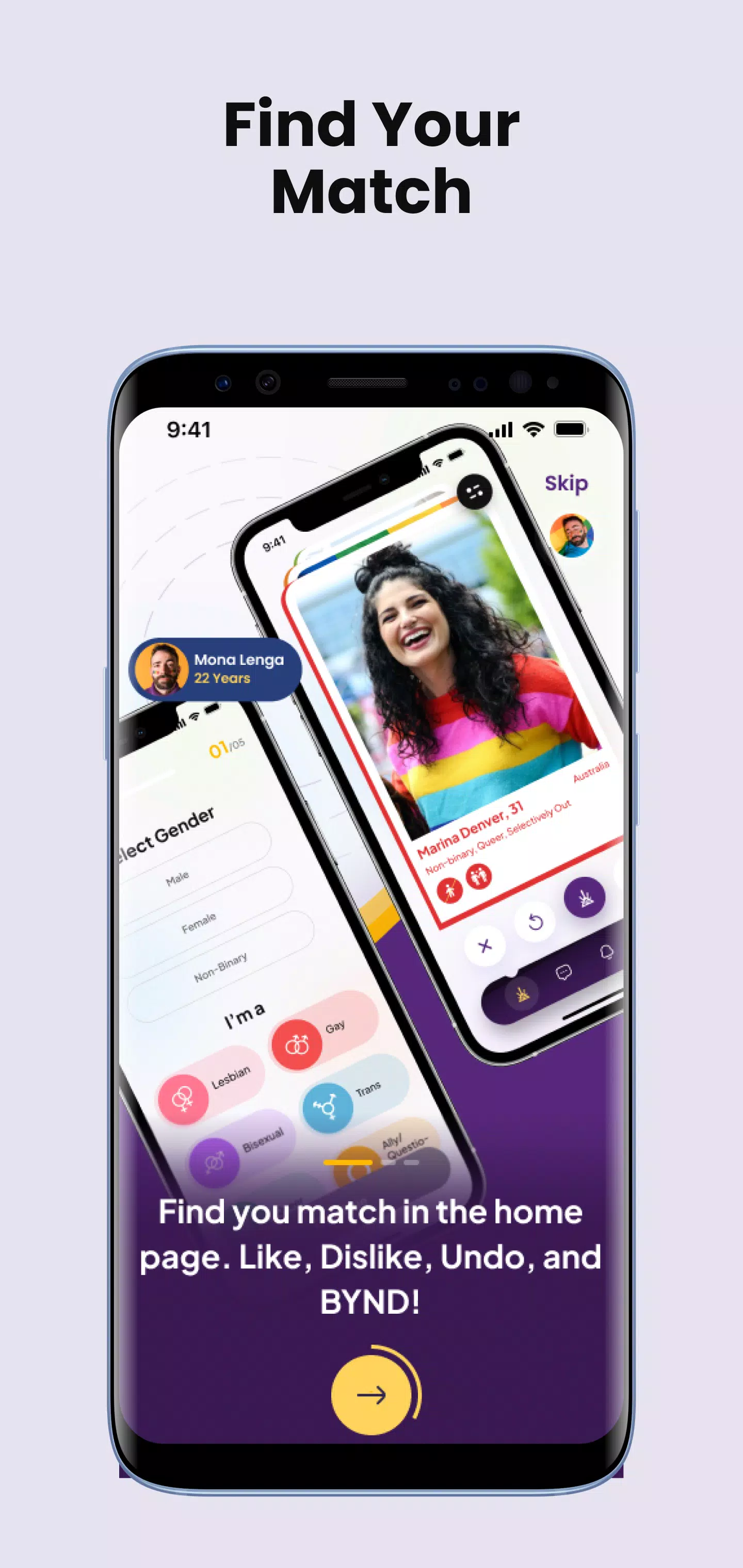 Byndr Social ဖန်သားပြင်ဓာတ်ပုံ 2
