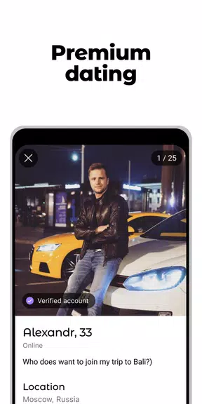 Denim - premium dating app スクリーンショット 4