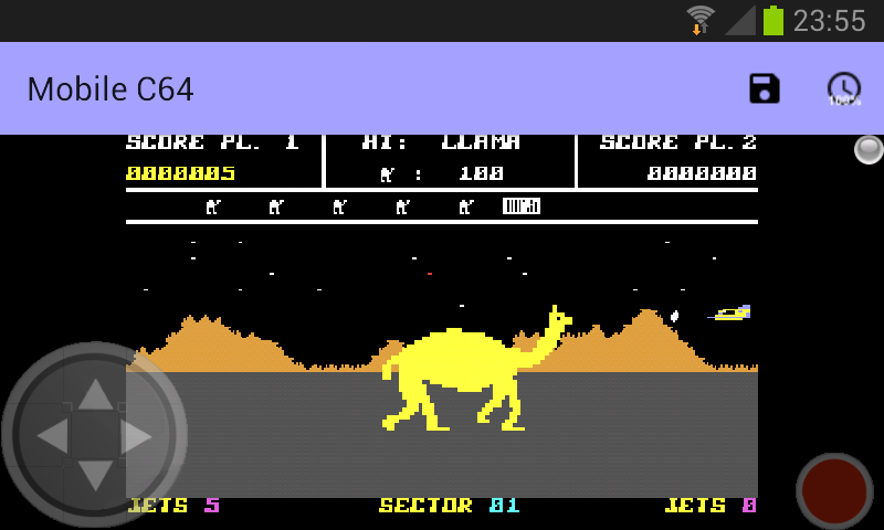 Schermata Mobile C64 Mod 3