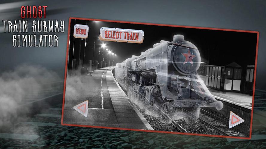 Ghost Train Subway Simulator Tangkapan skrin 1