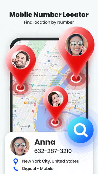 Localiser un numéro de mobile Capture d'écran 1