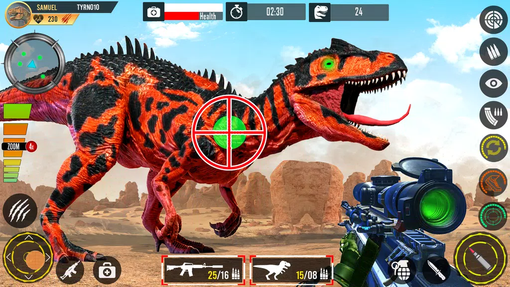 Real Dino Hunting Gun Games स्क्रीनशॉट 1