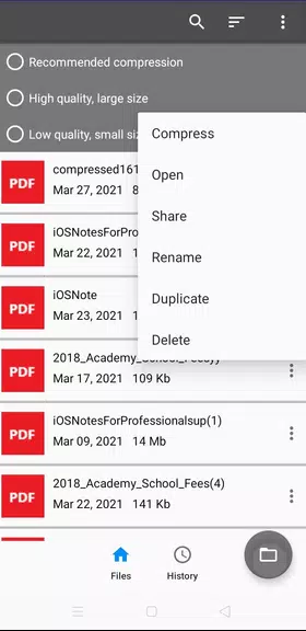 PDF Small - Compress PDF 스크린샷 4