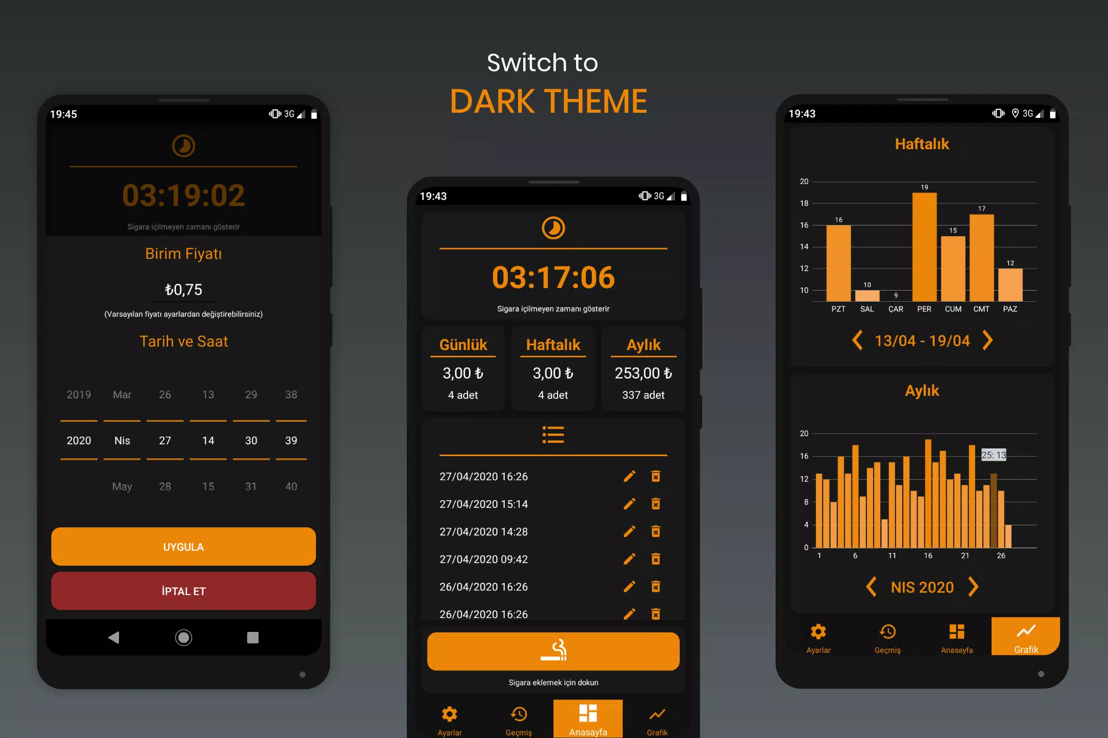 Cigarette Counter and Tracker Ảnh chụp màn hình 3