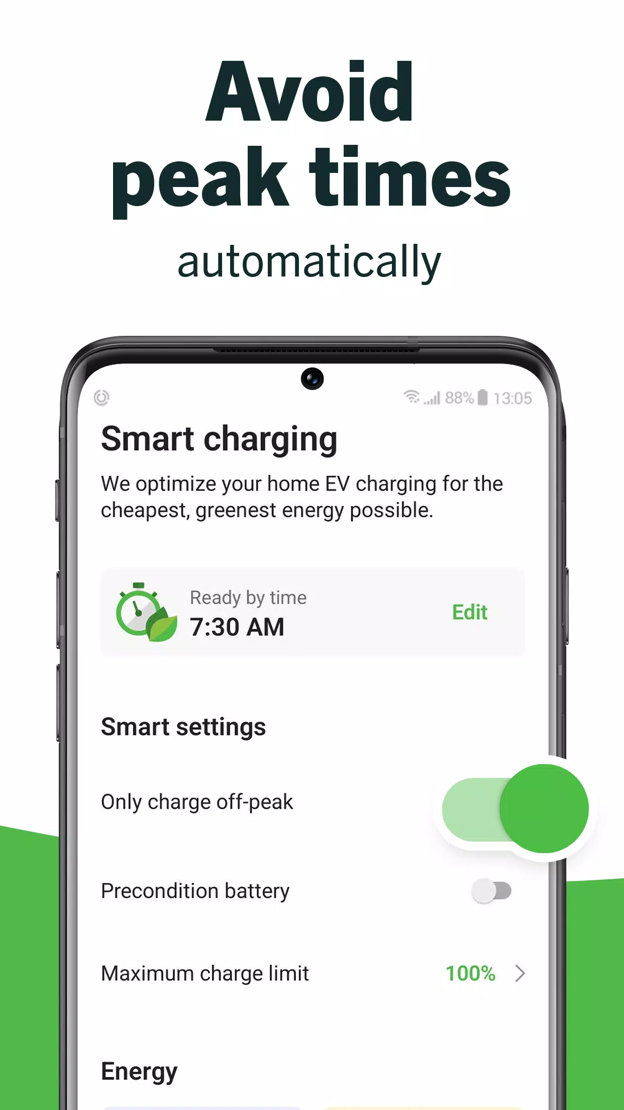 ev.energy: Home EV Charging ภาพหน้าจอ 4